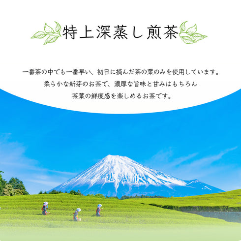 粗加工特製深蒸煎茶新茶 2023